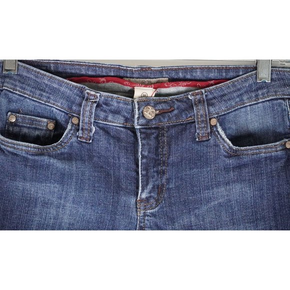 Refuge Jeans Size 9 Low Rise Boot Cut Stretch - Picture 11 of 15